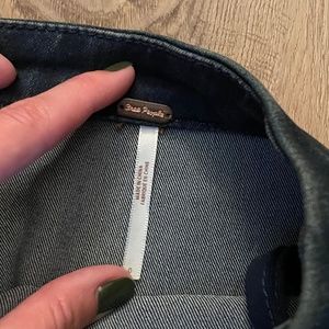 Free People Denim Skirt size 0